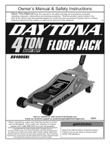 Daytona Item 56640 Owner's manual