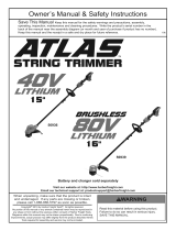 Atlas Item 56936 Owner's manual