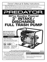 Predator Item 56718 Owner's manual