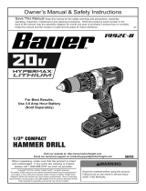 Bauer 56723 Owner's manual