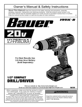 Bauer Item 56725 Owner's manual