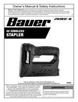 Bauer Item 57241 Owner's manual