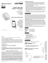 Leviton DZPA1-2BW User manual