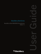 Blackberry 9900/9930 Bold Series User manual