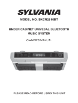 Sylvania SKCR2810BT Owner's manual