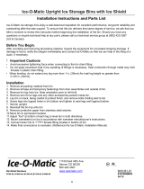 Ice-O-Matic B700-30 Installation guide
