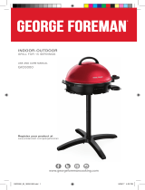 George Foreman GIO3000RDQ User guide