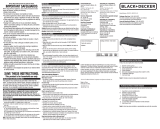 Black and Decker Appliances GD2011B User guide