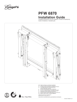 Vogel's PFW 6870 Mounting Instruction
