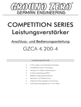 Ground Zero Competition Series Owner's manual