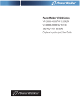 PowerWalker VFI 20000 TAP 3/3 BI Owner's manual
