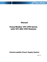 PowerWalker VFI 270K CPM 3/3 Example Owner's manual