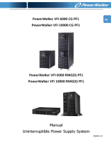PowerWalker VFI 6000 RMGS Owner's manual