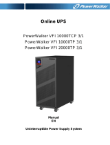 PowerWalker VFI 20000 TP 3/1 BI Owner's manual