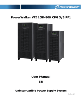 PowerWalker VFI 60K CPG PF1 3/3 BX User manual