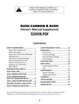 Cannondale Rush Owner's manual