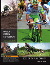 Cycling Sports Group cannondale QUICK FULL CARBON 2012 Owner's manual