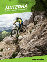 Cannondale Moterra Owner's manual
