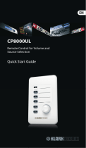Klark Teknik CP8000UL User guide