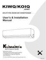 Klimaire KIWQ24H2-3T / KOIQ24H2-3 Installation guide