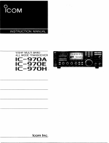 ICOM IC-970E Owner's manual