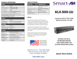 Smart-AVI KLX-500-1U Quick start guide