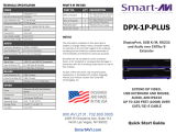 Smart-AVI DPX-1P-Plus Quick start guide