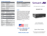 Smart-AVI SM-MST-2S Quick start guide