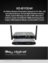 Key Digital KD-BYOD4K Quick start guide