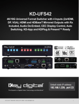 Key Digital KD-UFS42 Operating instructions