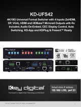 Key Digital KD-UFS42 Installation guide