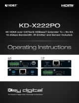 Key Digital KD-X222PO Operating instructions