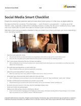 Broadcom Social Media Smart Checklist User guide
