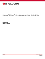 Broadcom Brocade SANnav Flow Management , 2.1.0x User guide
