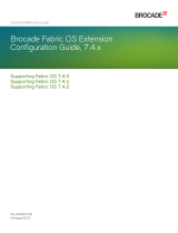 Broadcom Brocade Fabric OS Extension Configuration, 7.4.x User guide