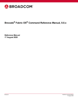 Broadcom Brocade Fabric OS Command Reference , 9.0.x User guide