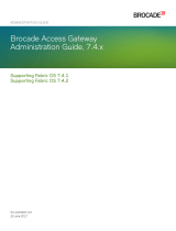 Broadcom Brocade Access Gateway Administrator's, 7.4.x User guide