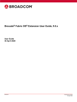 Broadcom Brocade Fabric OS Extension , 9.0.x User guide