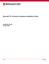 Broadcom Brocade X7-4 Director Hardware User guide
