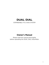 Dogtra DUAL DIAL Owner's manual