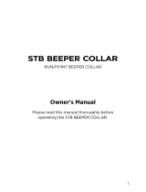 Dogtra STB BEEPER COLLAR Owner's manual