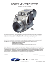 FIELD CONTROLS PVO-600 User manual