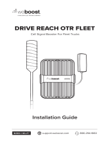 weBoost Drive Reach OTR Fleet Installation guide