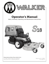 Walker S18 User manual