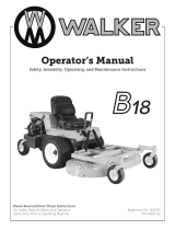 Walker B18 User manual