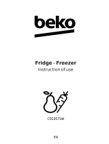 Beko CSG3571 Owner's manual