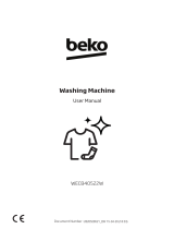 Beko WEC840522 Owner's manual