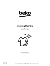 Beko WTL104151W 10KG 1400 Spin Washing Machine Owner's manual