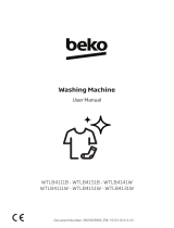 Beko WTL84111 Owner's manual
