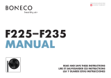 Boneco F225 Owner's manual
